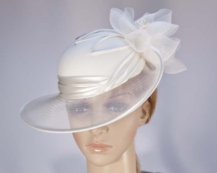 Cream Mother of the Bride Wedding Hat