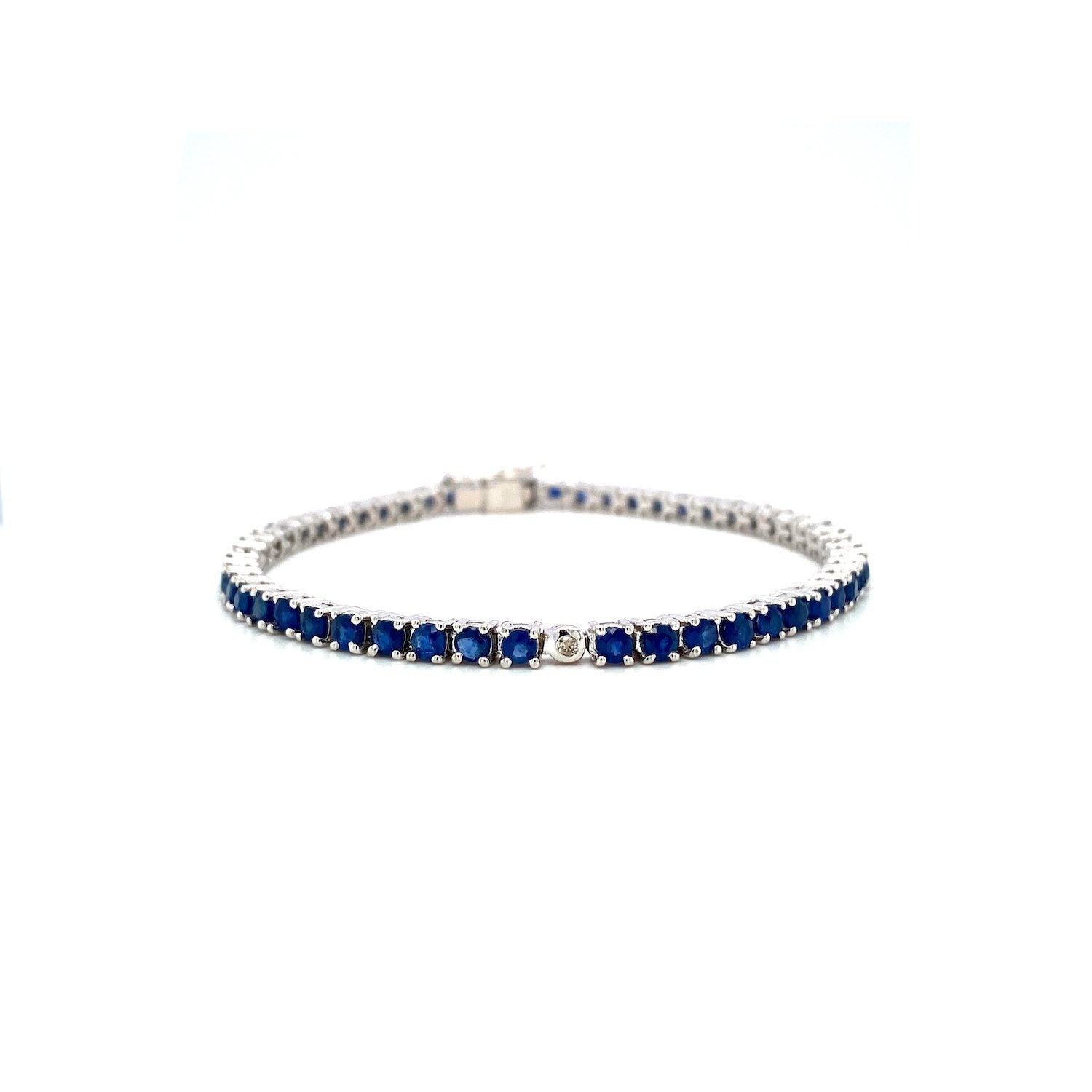 Sapphire Bracelet in .925 Sterling Silver - KSD 43810