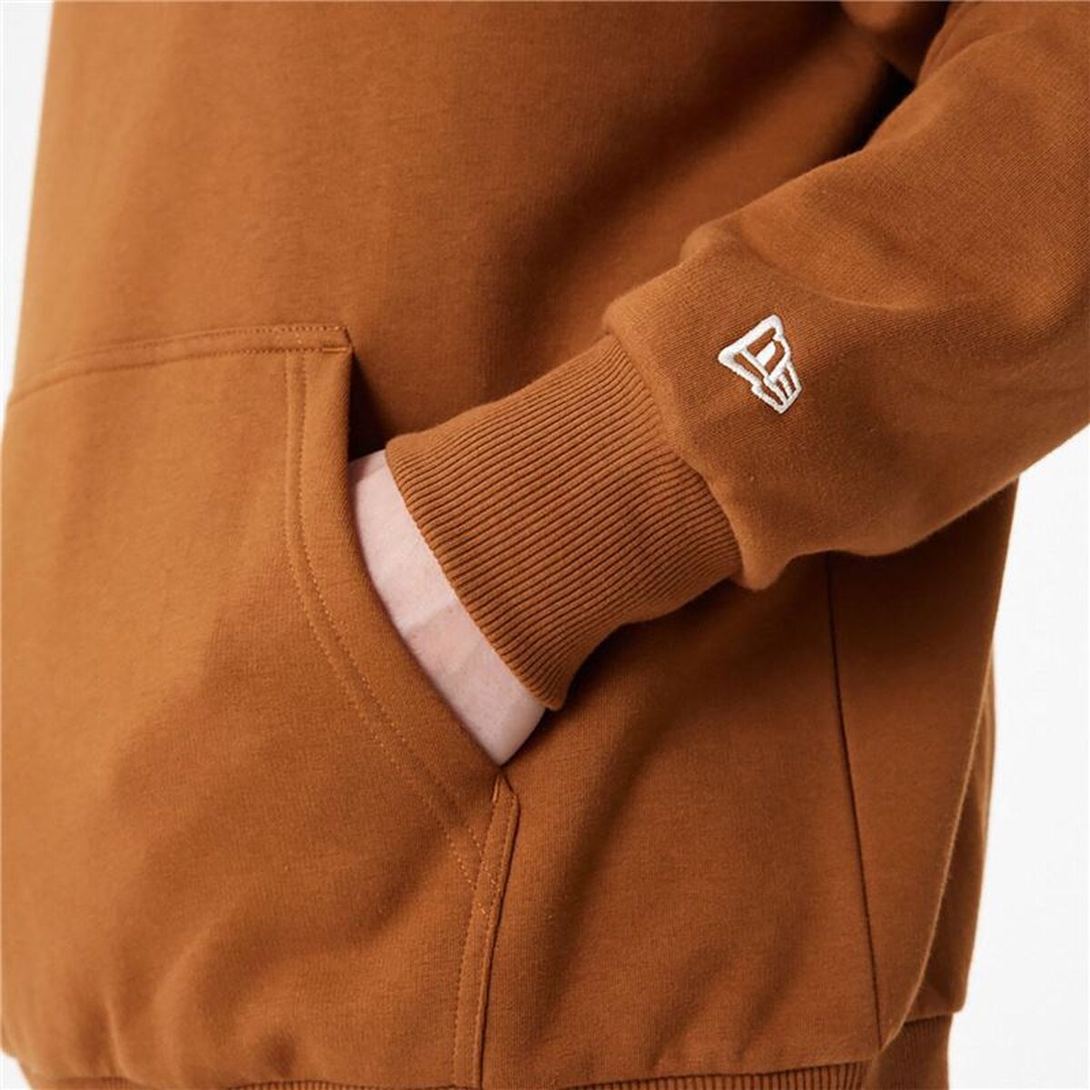 Men’s Hoodie New Era League Essentials Ocre