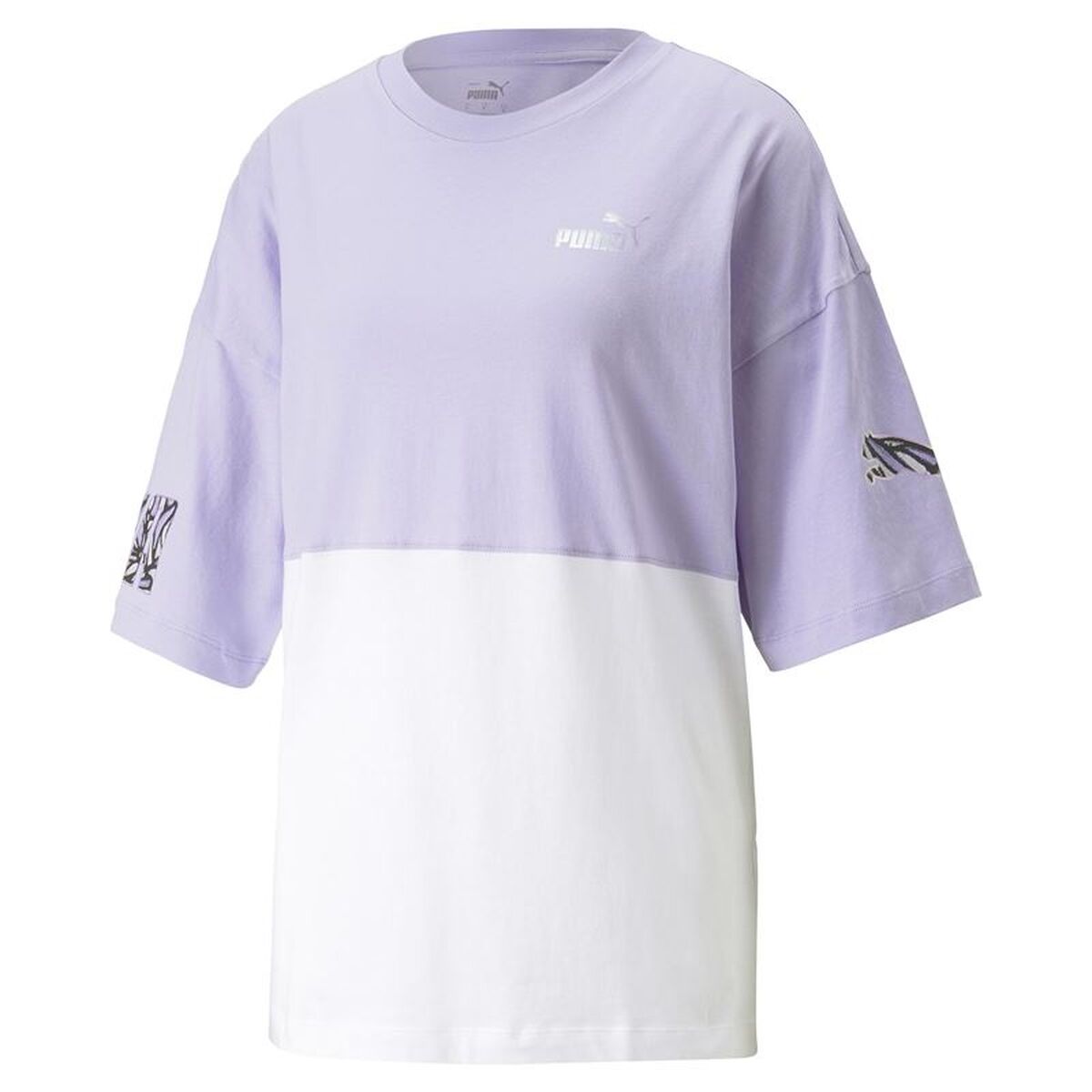 Women’s Short Sleeve T-Shirt Puma Power Nova Shin Light mauve