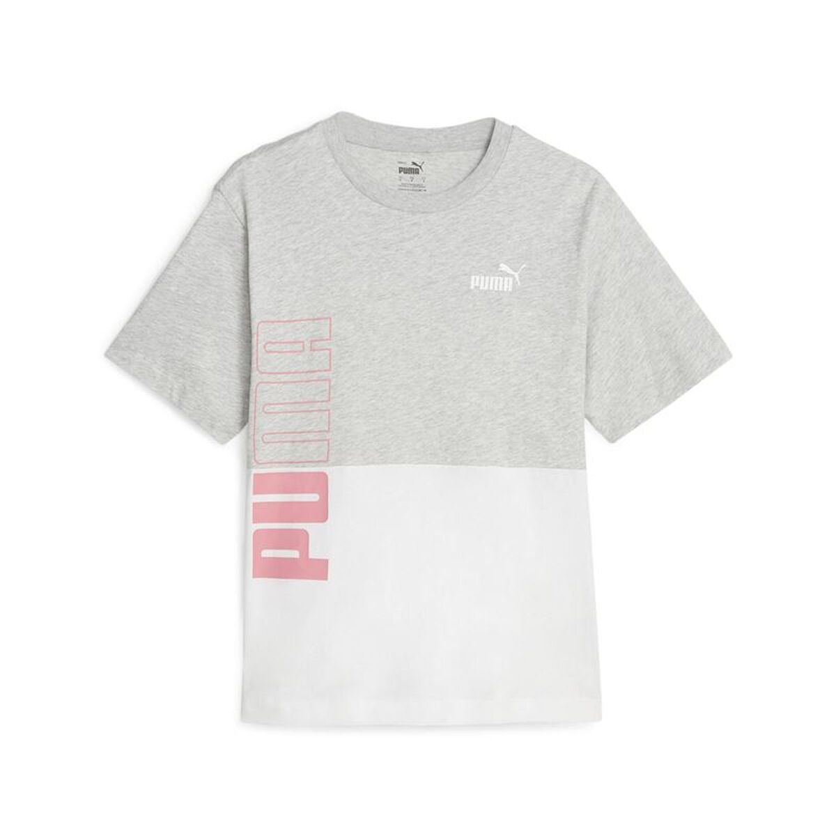 Women’s Short Sleeve T-Shirt Puma Power Colorblock