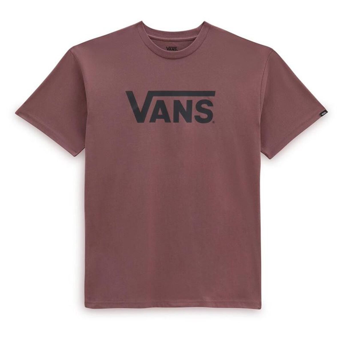 Unisex Short Sleeve T-Shirt Vans VN0A7Y46Y5F1 Brown (L)