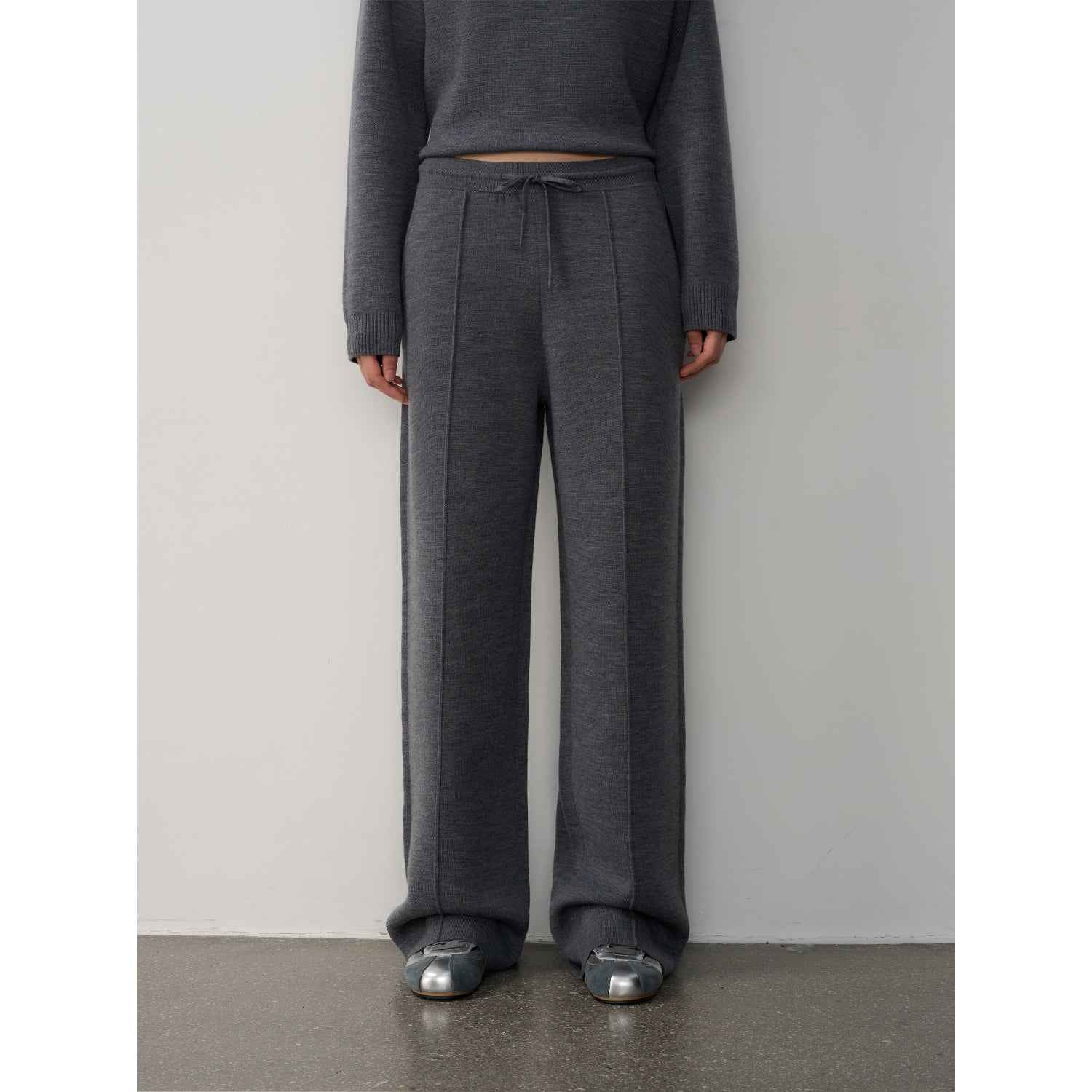 Fireladyfur Women's Wool Knit Hooded Set"Urban One"