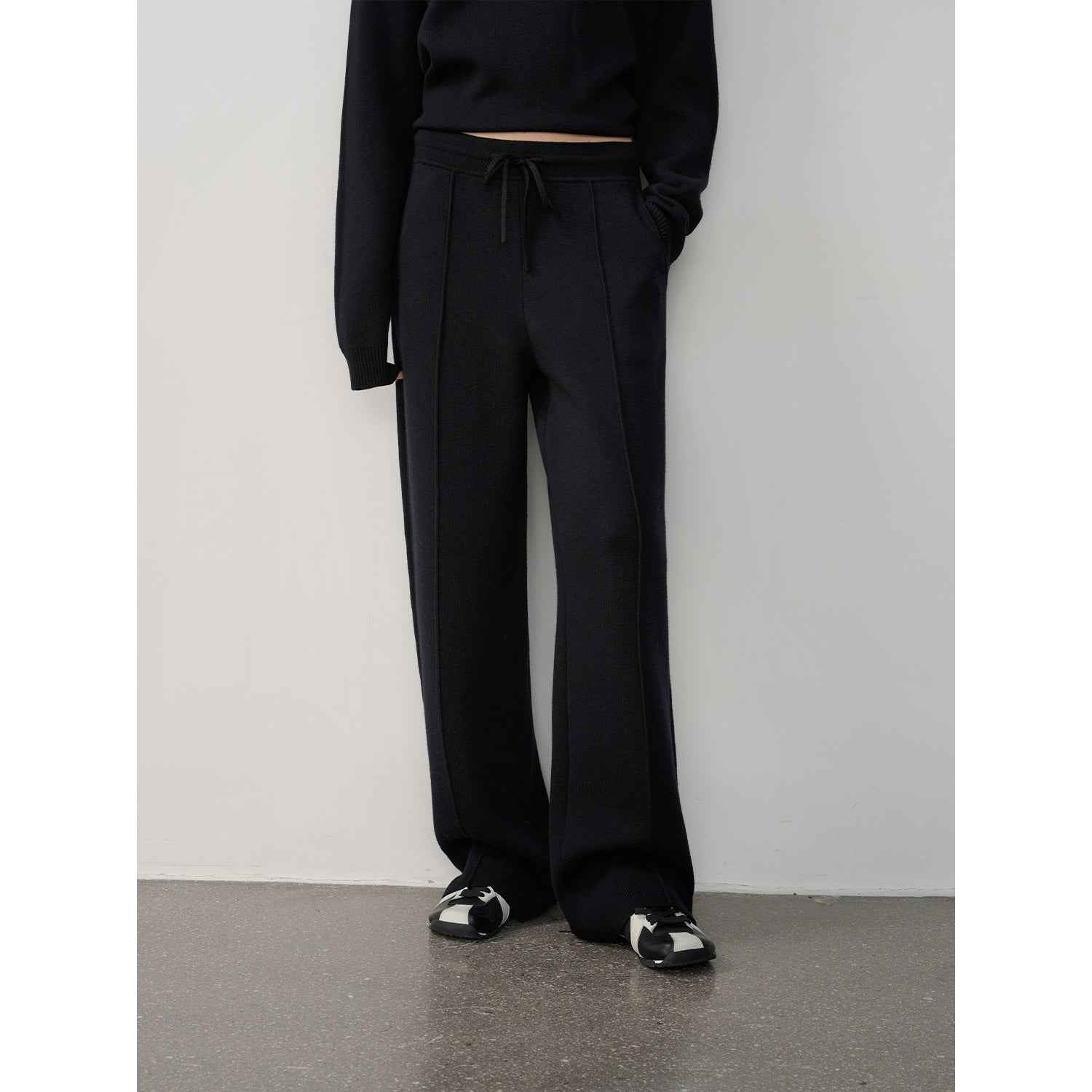 Fireladyfur Women's Wool Knit Hooded Set"Urban One"