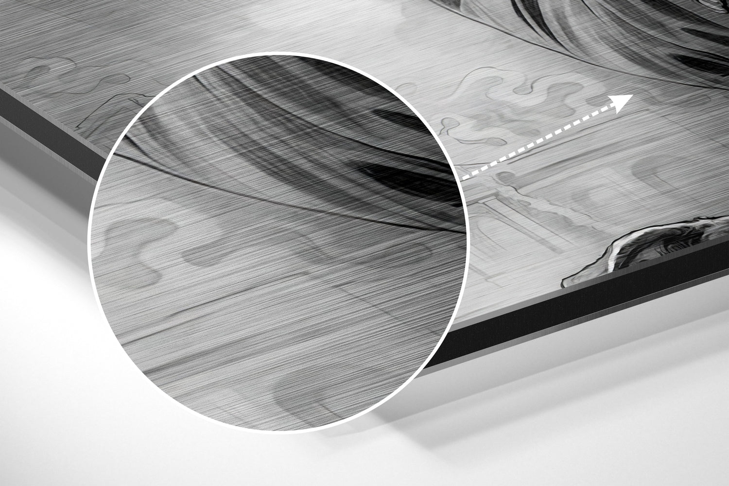 John Wick Brushed Aluminium Dibond Wall Art