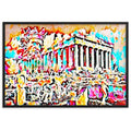 A SUNDAY UNDER ACROPOLIS V2 Superior Framed Poster