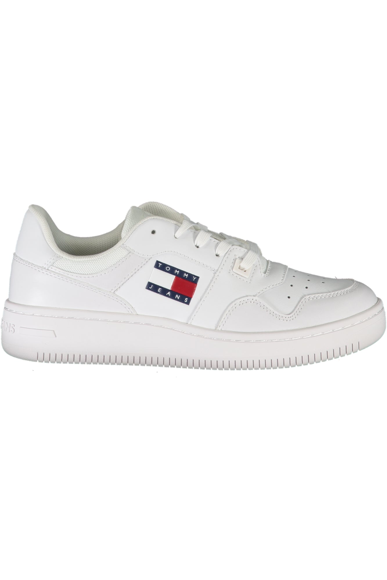 TOMMY HILFIGER WHITE WOMEN'S SPORTS SHOES