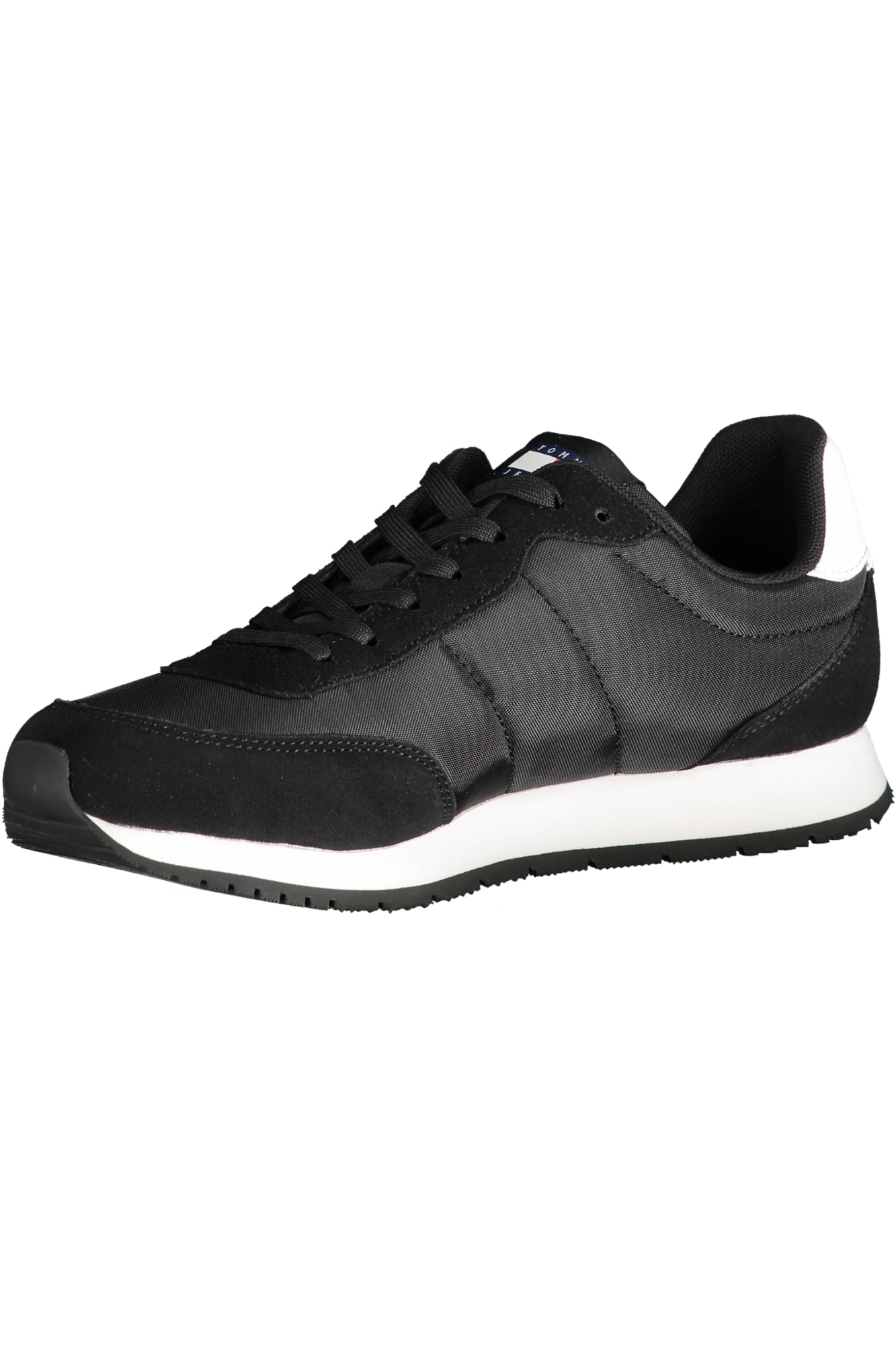 TOMMY HILFIGER BLACK MEN'S SPORTS SHOES